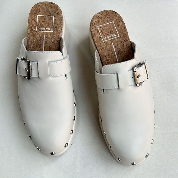 Dolce Vita Yevan Platform Mule in Ivory Size 8 - Picture 3 of 13